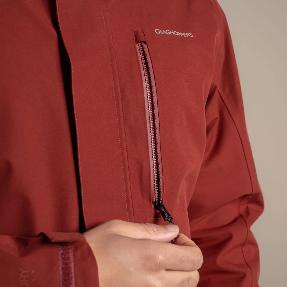 Men's Lorton II Waterproof Jacket | Red Jasper
