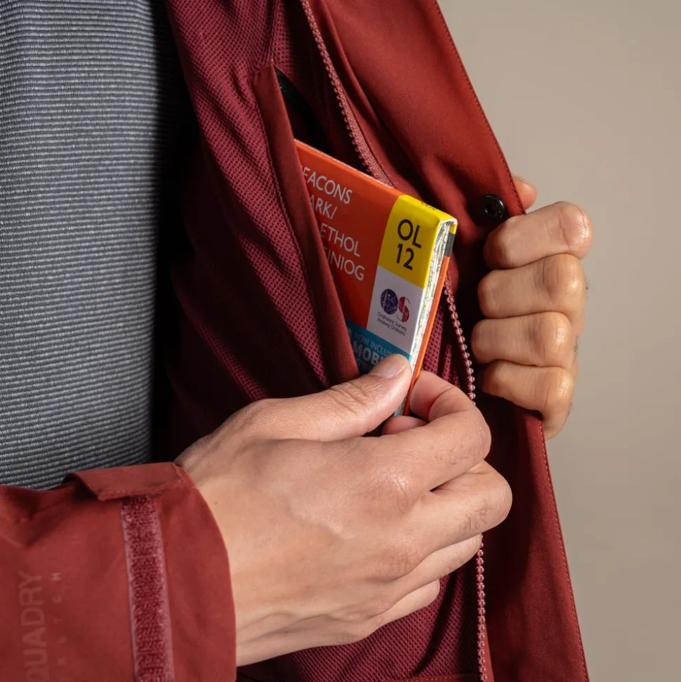 Men's Lorton II Waterproof Jacket | Red Jasper