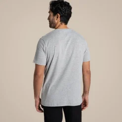 Men's Lucent II Short Sleeved T-Shirt | Light Grey Marl AOC