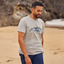 Men's Lucent II Short Sleeved T-Shirt | Light Grey Marl AOC