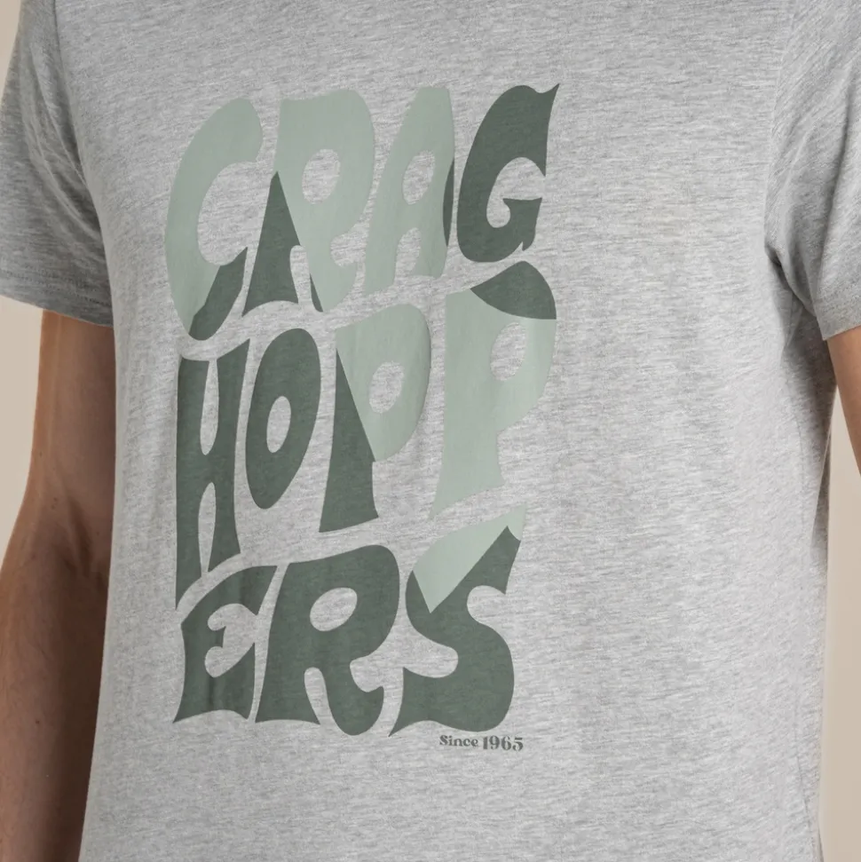 Men's Lucent Short Sleeved T-Shirt | Soft Grey Marl