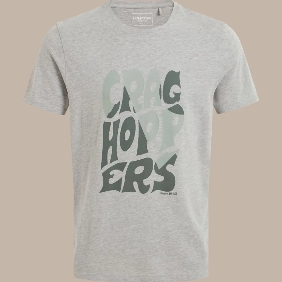 Men's Lucent Short Sleeved T-Shirt | Soft Grey Marl