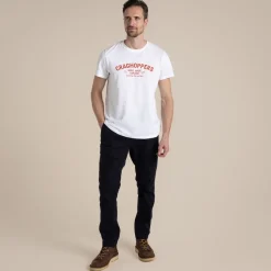 Men's Lucent Short Sleeved T-Shirt | Optic White