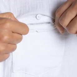 Men's Moro Long Sleeved Shirt | White
