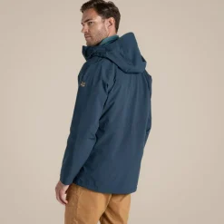 Men's National Trust Fairbrook Waterproof Jacket | Blue Stone