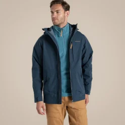 Men's National Trust Fairbrook Waterproof Jacket | Blue Stone