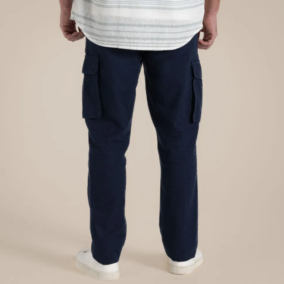Men's Nosibotanical Howle Trousers | Blue Navy