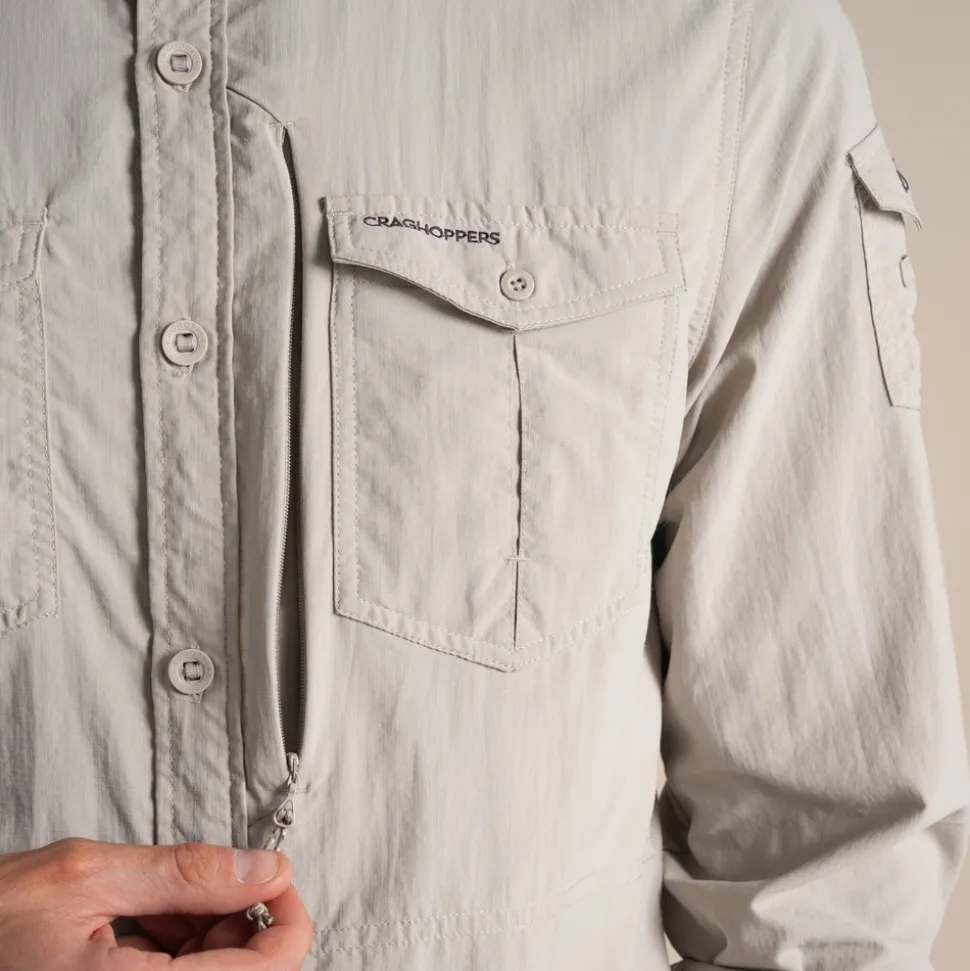 Men's NosiLife Adventure Long Sleeved Shirt III | Parchment