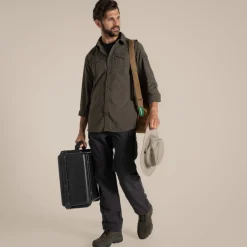 Men's NosiLife Adventure Long Sleeved Shirt III | Woodland Green