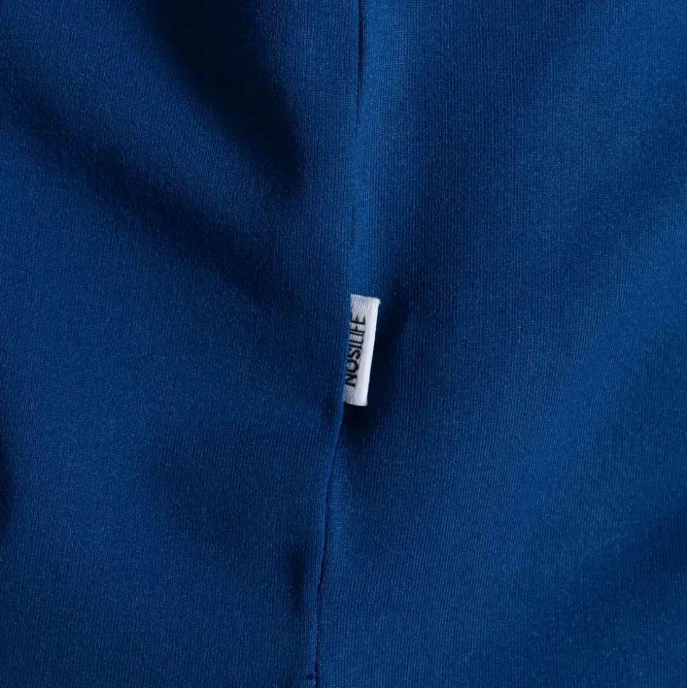 Men's NosiLife Bramshaw Golf Long Sleeved Polo Top | Deep Marina
