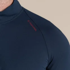Men's NosiLife Goswick Golf Half Zip Top | Blue Navy