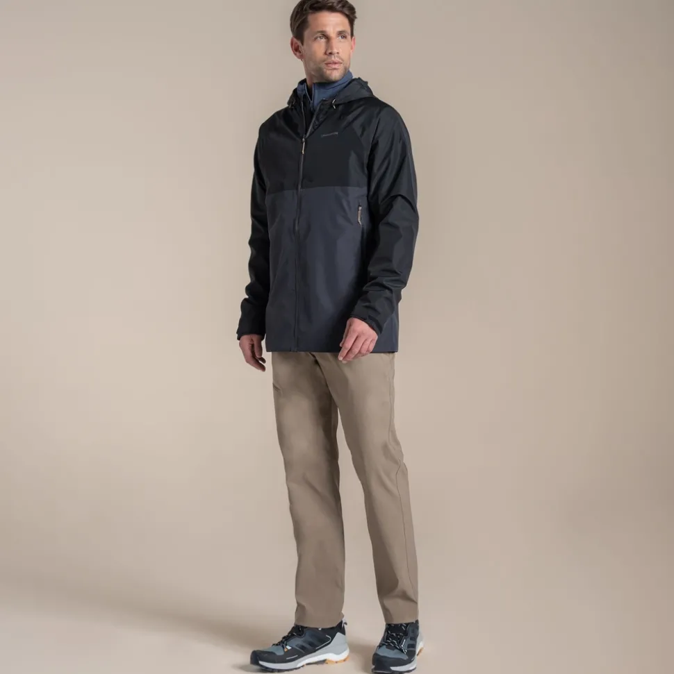 Men's Osuna Waterproof Jacket | Black / Dark Iron
