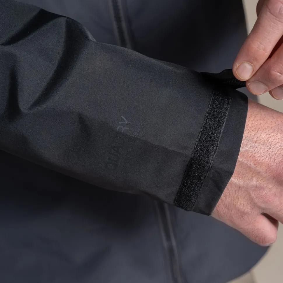 Men's Osuna Waterproof Jacket | Black / Dark Iron