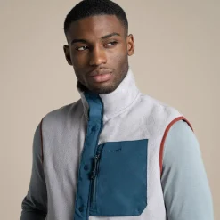 Men's Polartec Argo Gilet | Soft Grey Marl