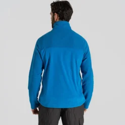 Men's Reon Half Zip Fleece | Howlite Blue