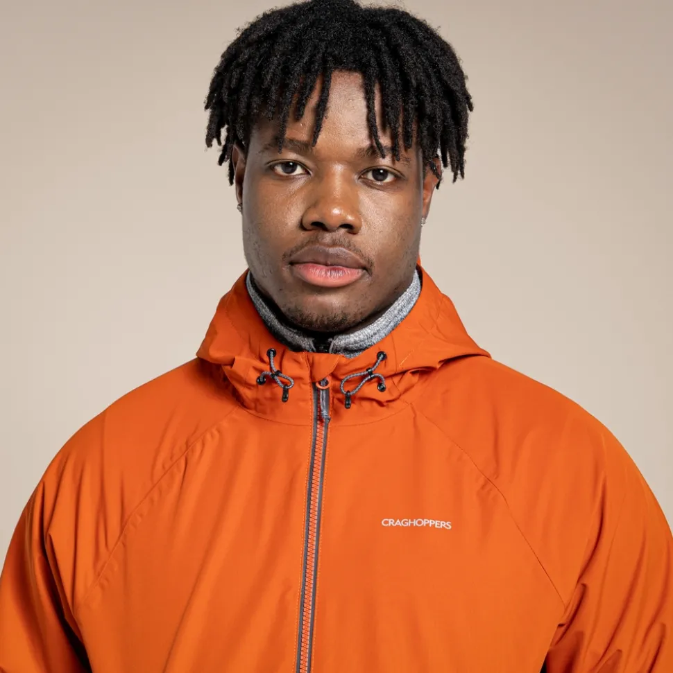 Men's Sebastian Waterproof Jacket | Potters Clay