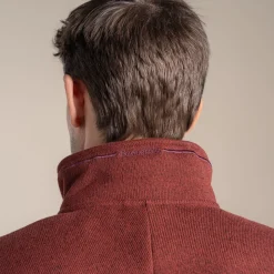 Men's Torney III Half Zip Fleece | Red Jasper