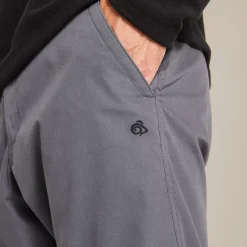 Men's Verve Trousers | Elephant / Black