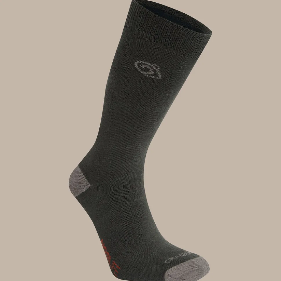 NosiLife Travel Single Pack Socks | Black Pepper / Mid Grey
