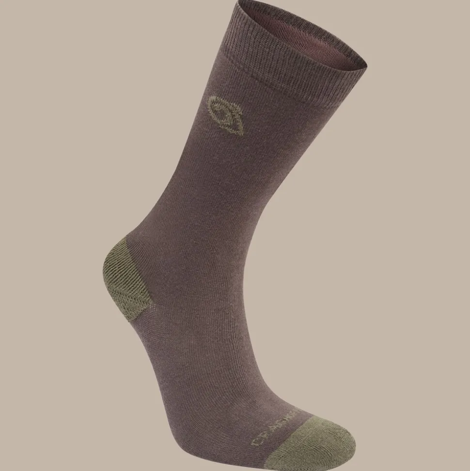 NosiLife Travel Single Pack Socks | Woodland Green / Wild Olive