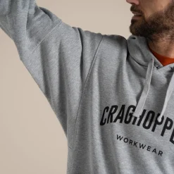 Oulston Workwear Hoodie | Soft Grey Marl