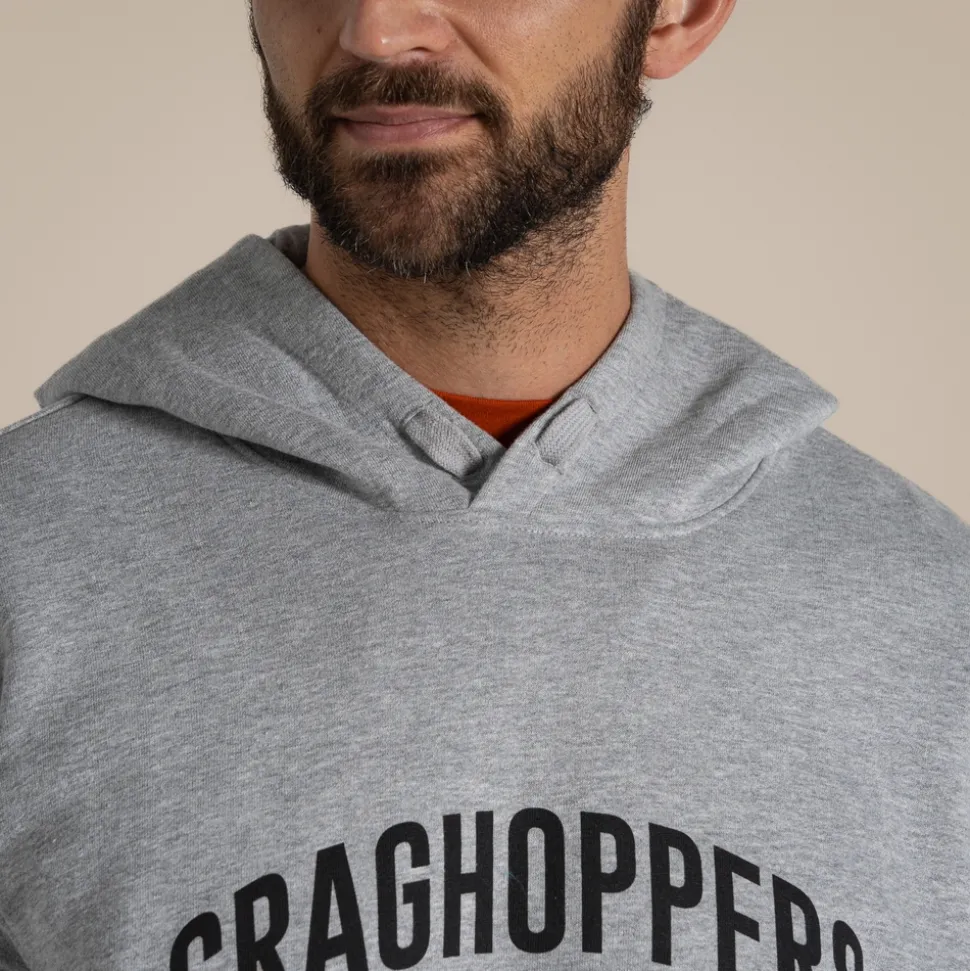 Oulston Workwear Hoodie | Soft Grey Marl