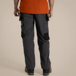 Sheffield Stretch Holster Workwear Trousers | Carbon Grey/ Black