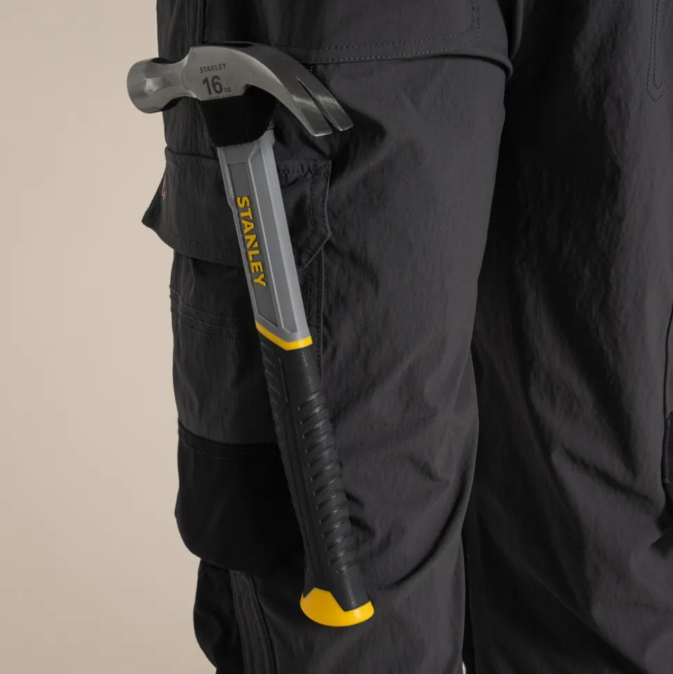 Sheffield Stretch Holster Workwear Trousers | Carbon Grey/ Black