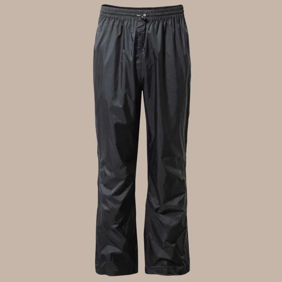 Unisex Ascent II Waterproof Over Trouser | Black