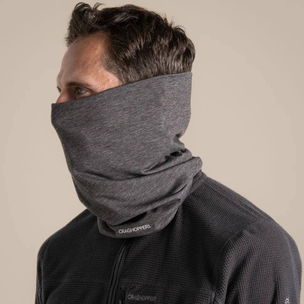 Unisex NosiLife Tube Scarf II | Black Pepper Marl