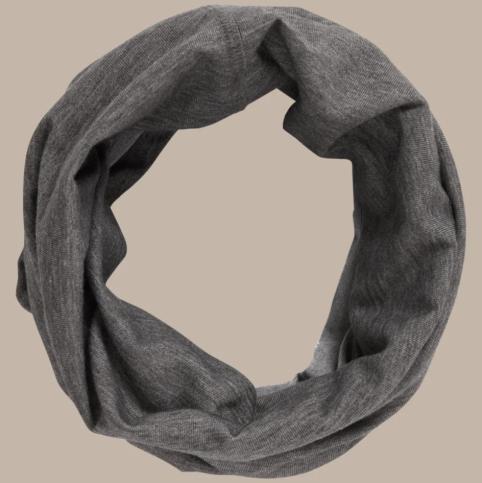 Unisex NosiLife Tube Scarf II | Black Pepper Marl