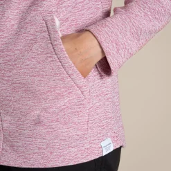 Women's Aio Full Zip Fleece | Dusky Hibiscus