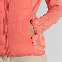 Women's Carmela Hybrid Jacket | Deep Coral