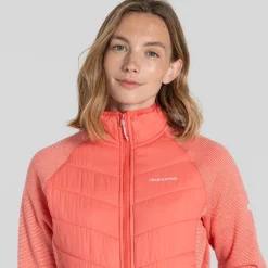 Women's Carmela Hybrid Jacket | Deep Coral