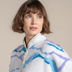 Women's Catalina Full Zip Fleece | Horizon Print