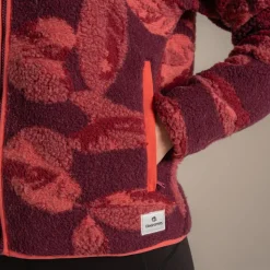 Women's Catalina Full Zip Fleece | Sumac Red Print