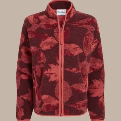 Women's Catalina Full Zip Fleece | Sumac Red Print