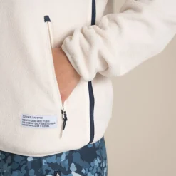 Women's CO2 Renu Half Zip Fleece | Ecru