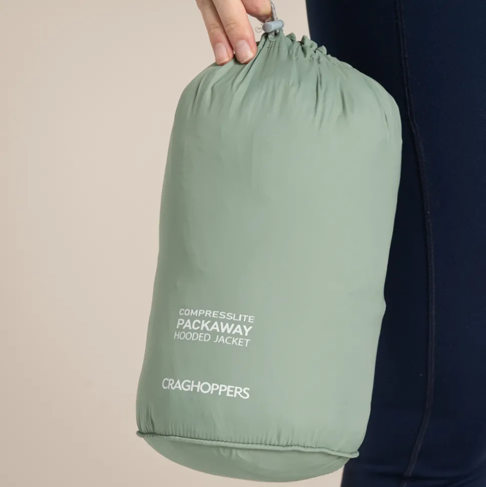 Women's Compresslite IX Hooded Insulating Jacket | Deep Bud Green