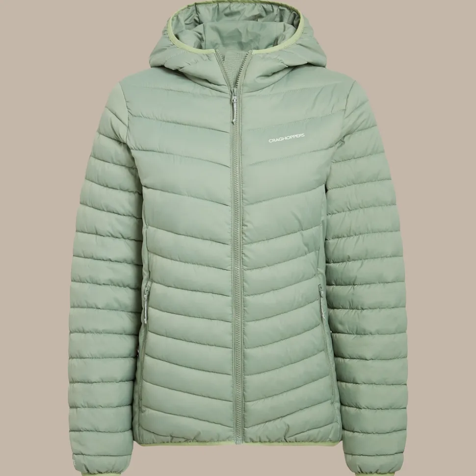 Women's Compresslite IX Hooded Insulating Jacket | Deep Bud Green