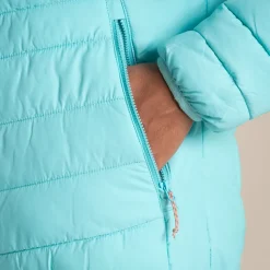 Women's Compresslite IX Hooded Insulating Jacket | Aqua Sky