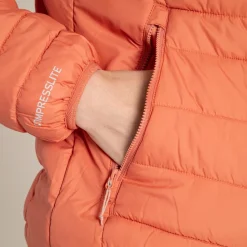 Women's Compresslite IX Hooded Insulating Jacket | Red Sandstone