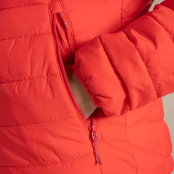 Women's Compresslite IX Hooded Insulating Jacket | Dawn Red