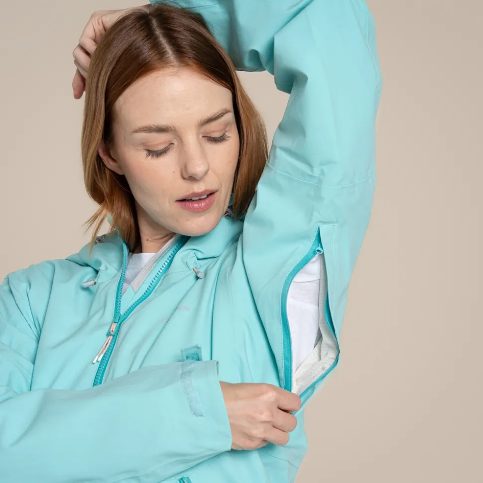 Women's Dynamic Pro III Waterproof Jacket | Aqua Sky