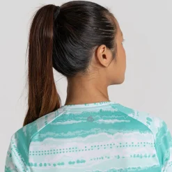 Women's Dynamic Pro Short Sleeve T-Shirt | Ocean Green Print