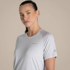 Women's Ellie Short Sleeved T-Shirt | Lunar Grey