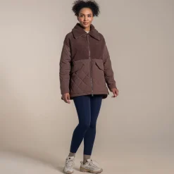 Women's Fairfield Hybrid Jacket | Dark Truffle