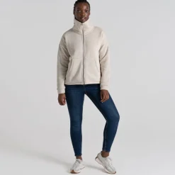 Women's Freya Full Zip Fleece | Stone