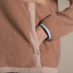 Women's Grange Half Zip Fleece | Umber