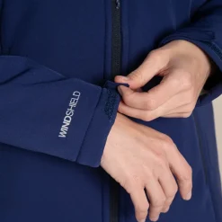 Women's Gwen Hooded Jacket | Indigo Blue